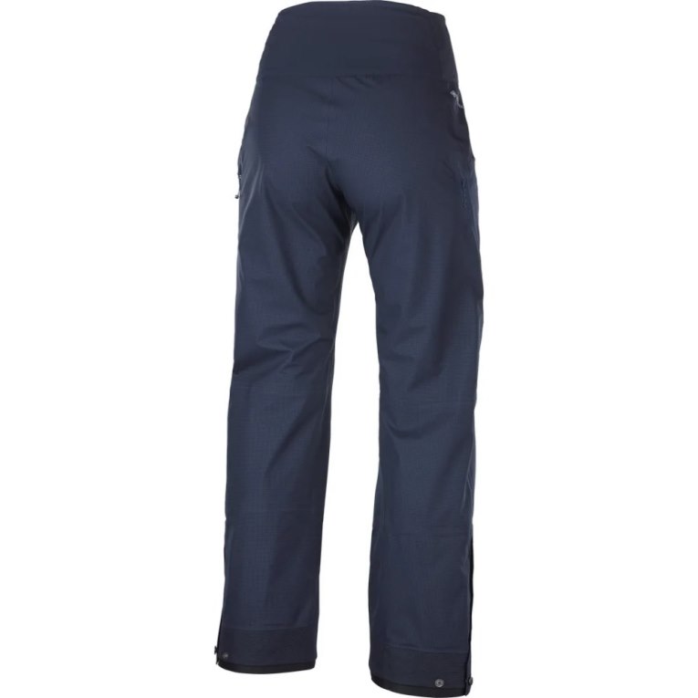 Navy Salomon Outpeak GTX 3L Women's Ski Pants | PH 04312I